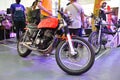 Customized motorcycle at Ride Ph motorcycle show in Pasig, Philippines